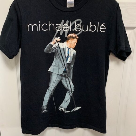 Tops - MICHAEL BUBLE BAND  WOMENS  TOUR TSHIRT